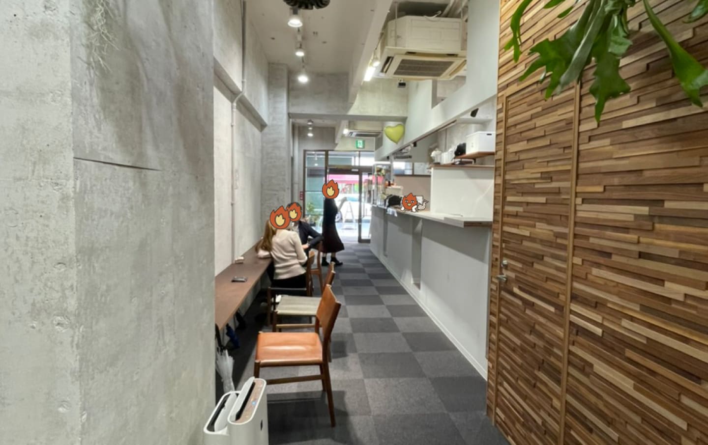 カレーのお店インディ内観