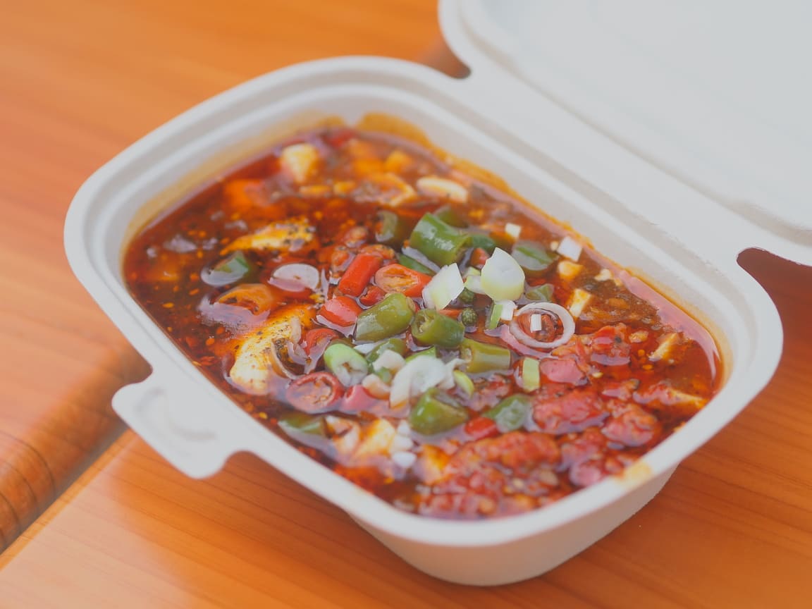 陳家私菜の激辛麻婆豆腐