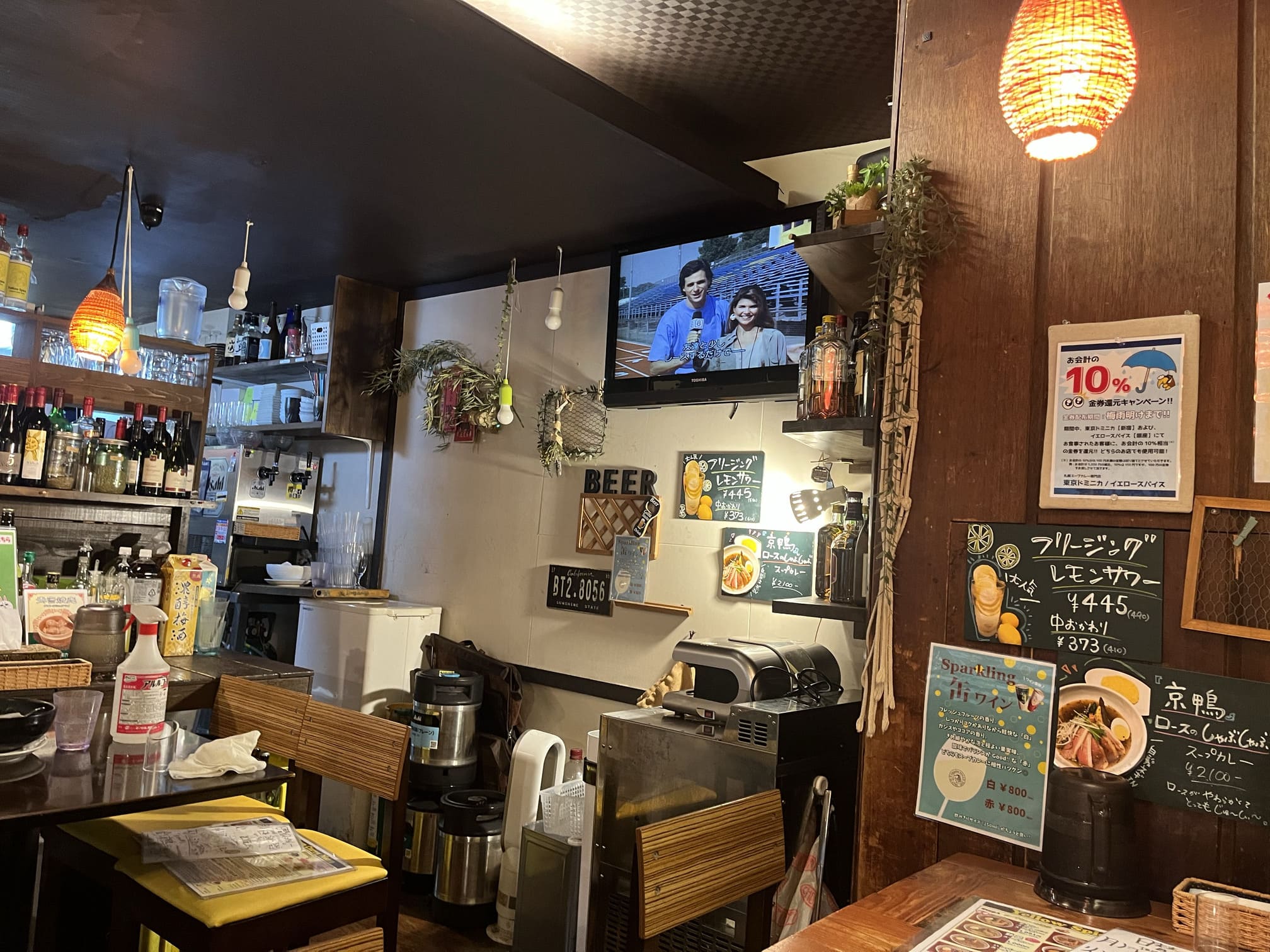 東銀座イエロースパイス内観