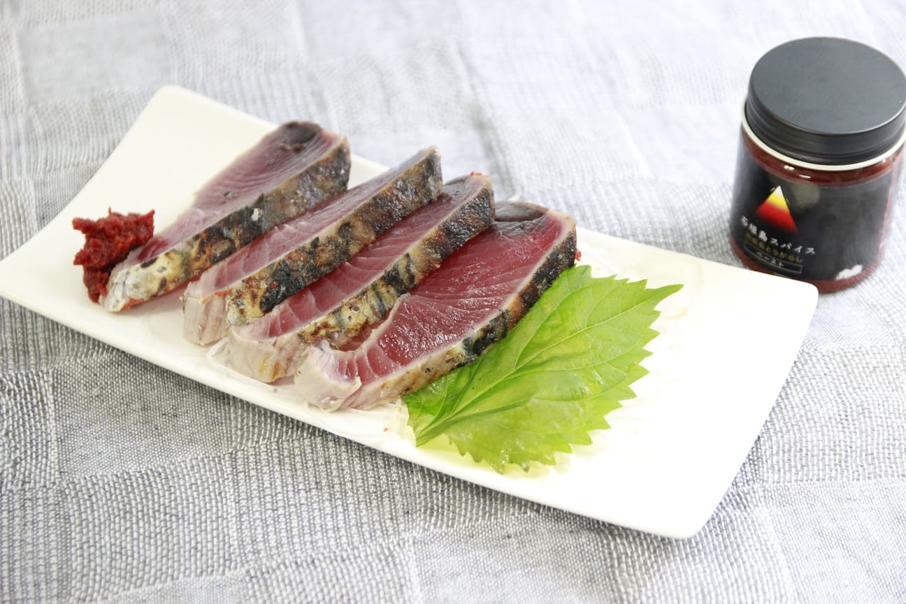 カツオのお刺身