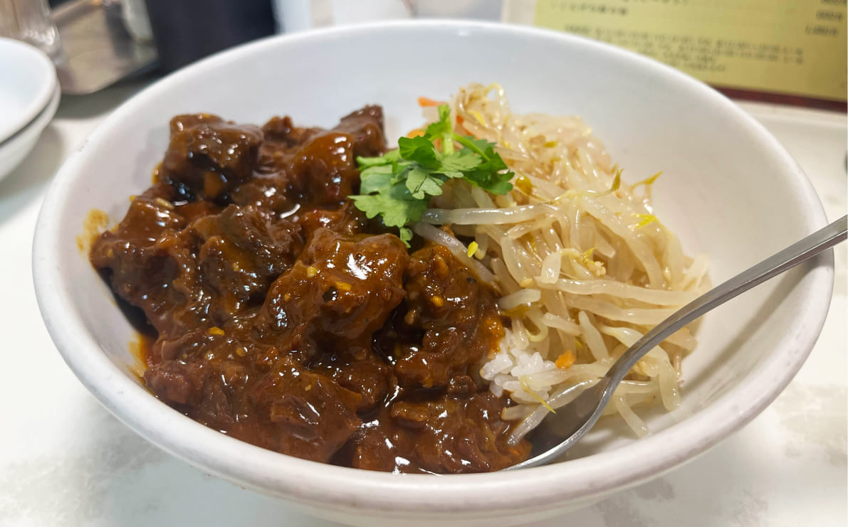牛肉飯(紅焼牛肉丼)