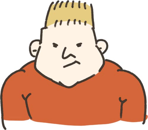 ムキマッチョイラスト