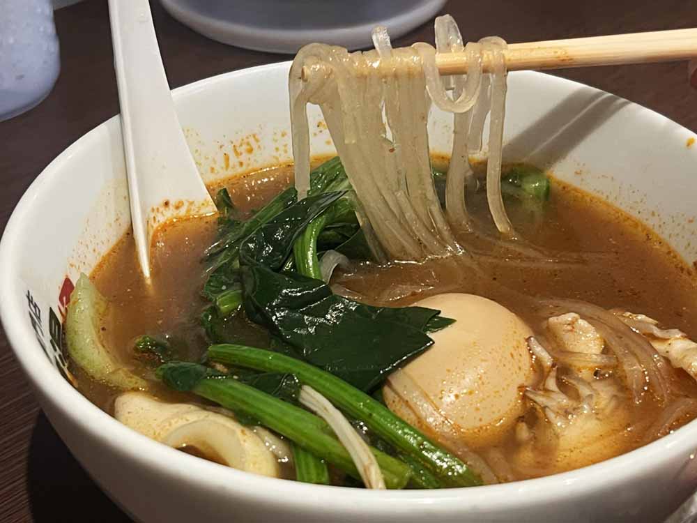 春雨実食