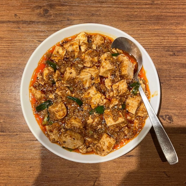 麻婆豆腐の画像