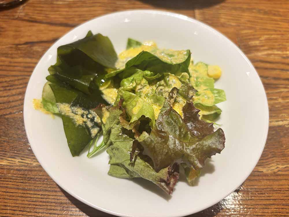 神田バンバール サラダ