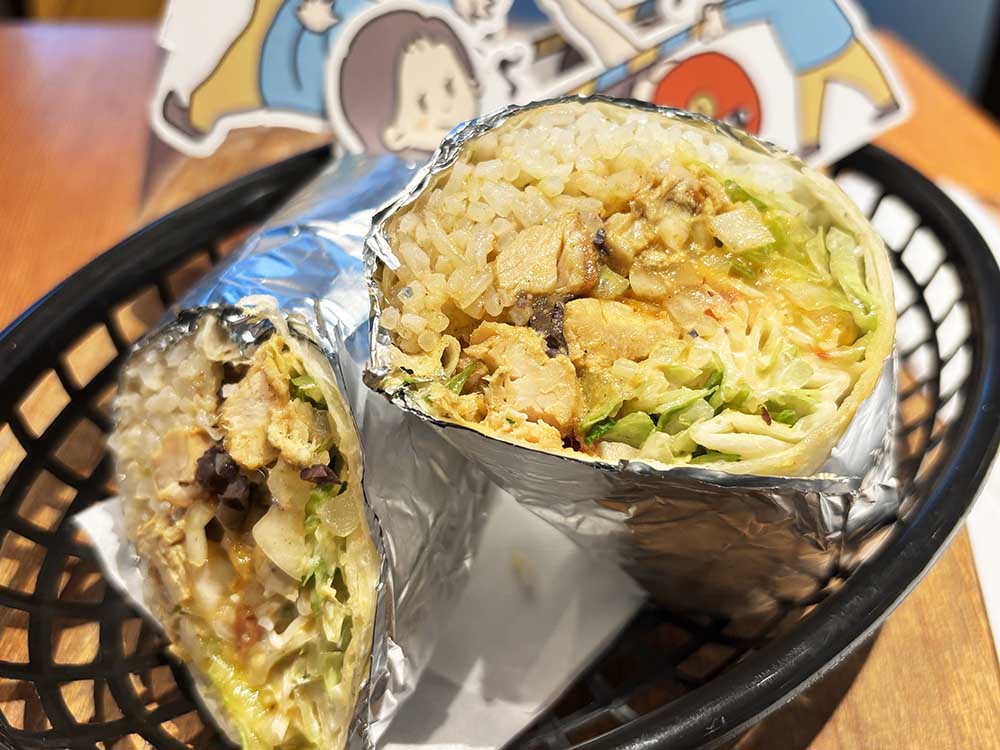 タコリッコ マンゴーハバネロチキンブリトー