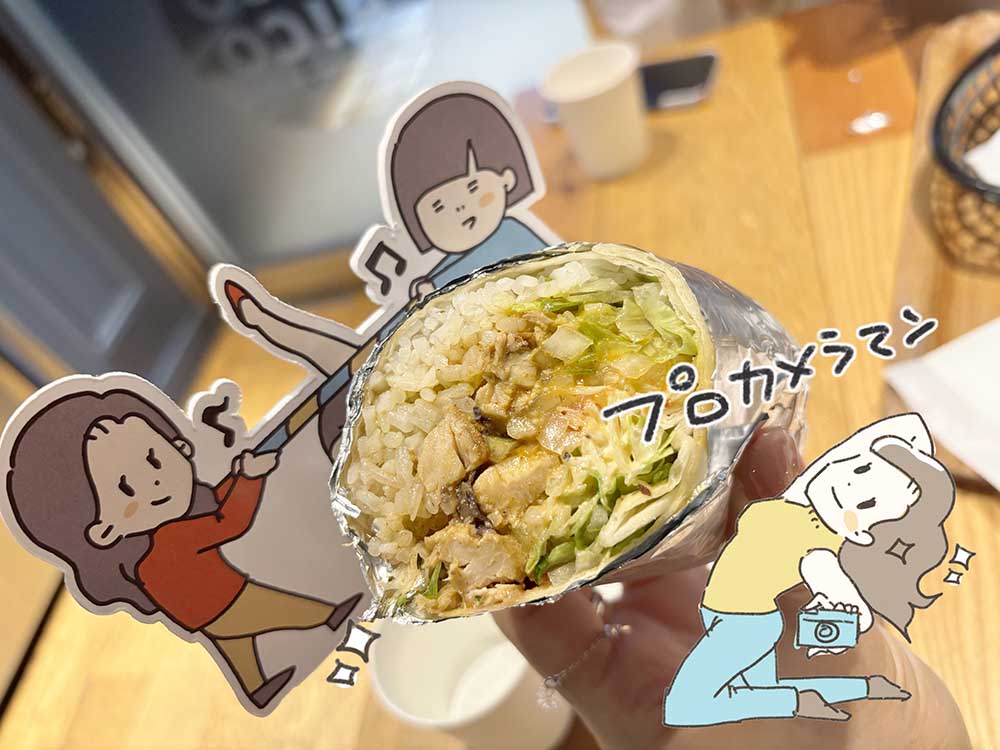 タコリッコ マンゴーハバネロチキンブリトー