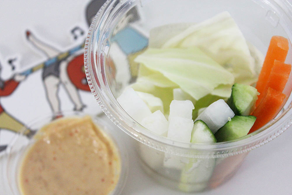 野菜スティック＋トムヤムドレッシング