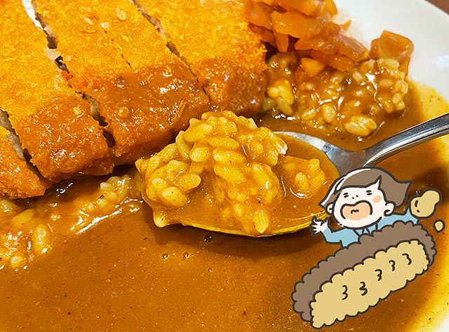 CoCo壱20辛への道 1辛 メンチカツトッピング