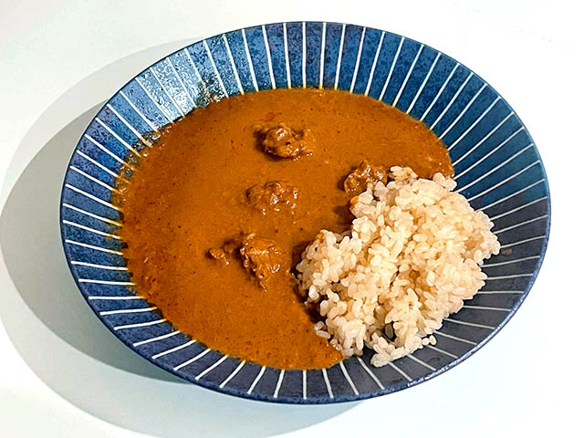 朝カレー_無印良品_現地に学ぶ インド ローストチキンのスパイシーカレー