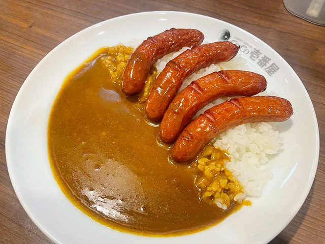 CoCo壱20辛への道 4辛 ソーセージトッピング