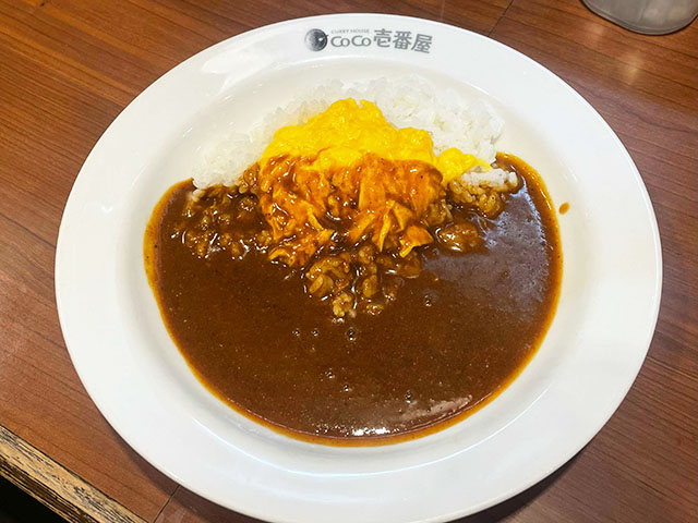 CoCo壱20辛への道 6辛 スクランブルエッグ