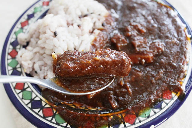 カレーでニクる。豚肉