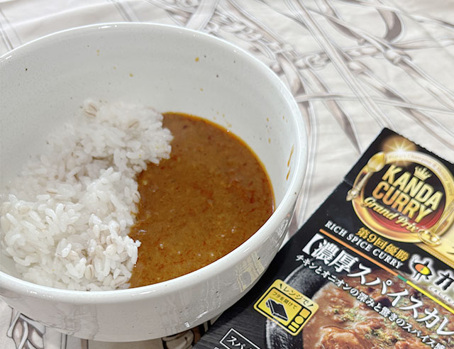 神田カレーグランプリ　カリガリ　濃厚スパイスカレー