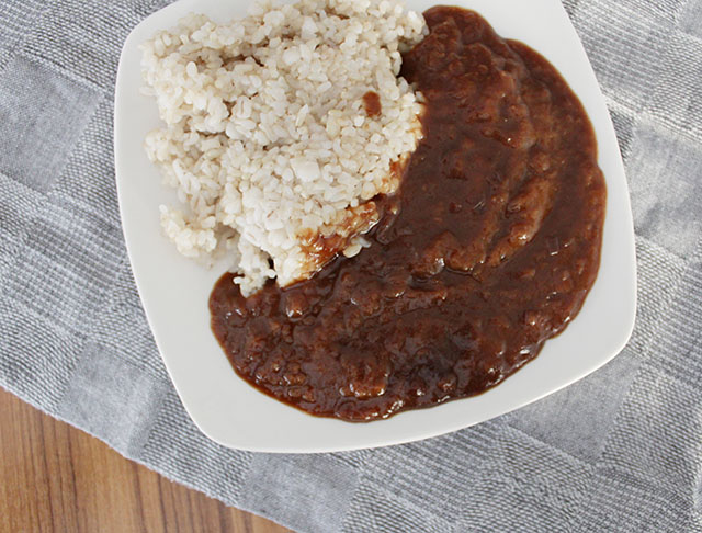 ぎゅっと濃厚 玉ねぎカレー ブイヨン風仕立て