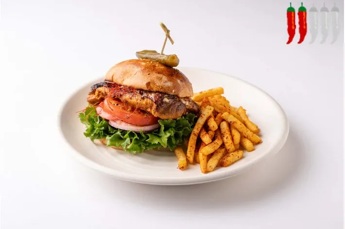 レッドホットチキンバーガー