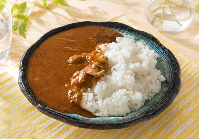 噂の名店　南インド風チキンカレー　お店の中辛