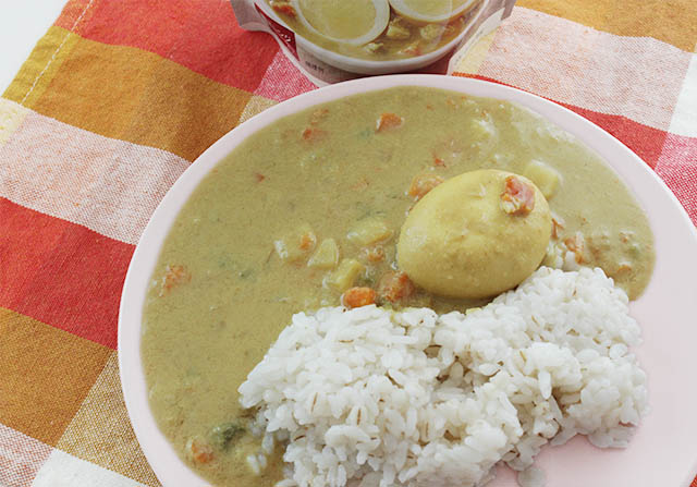 現地に学ぶ スリランカ たまごと野菜のクリーミーカレー